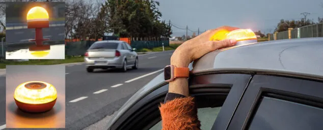 Imagen: Baliza V16 para los vehículos - DGT