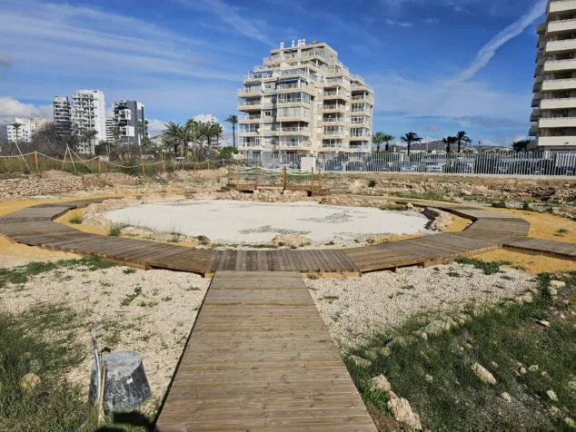 Dan inicio en Calp las visitas guiadas regulares al yacimiento de Banys de la Reina 1 Imagen: Banys de la Reina de Calp