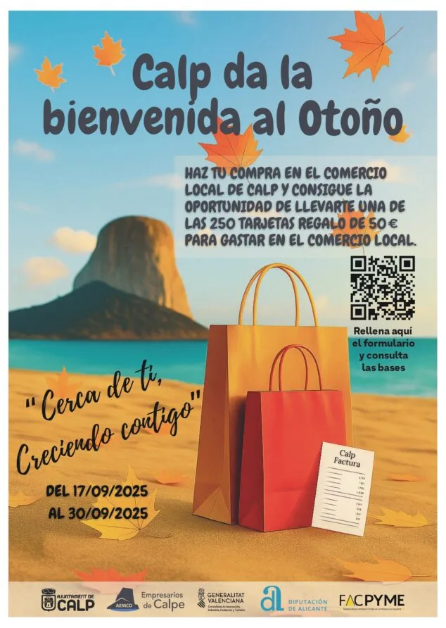 Imagen: Cartel de la campaña de Calp