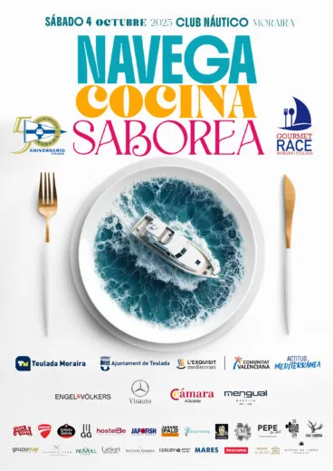 Cartel Gourmet Race 2025 Moraira