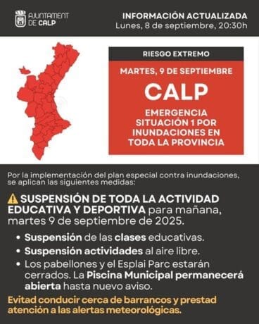 Comunicado Calp