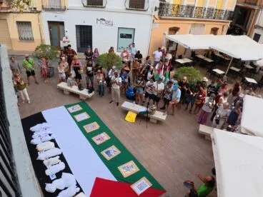 Minutos de silencio en Orba por Gaza y Palestina