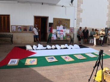 Konzentration – Cacerolazo in Orba für Gaza und Palästina (6)