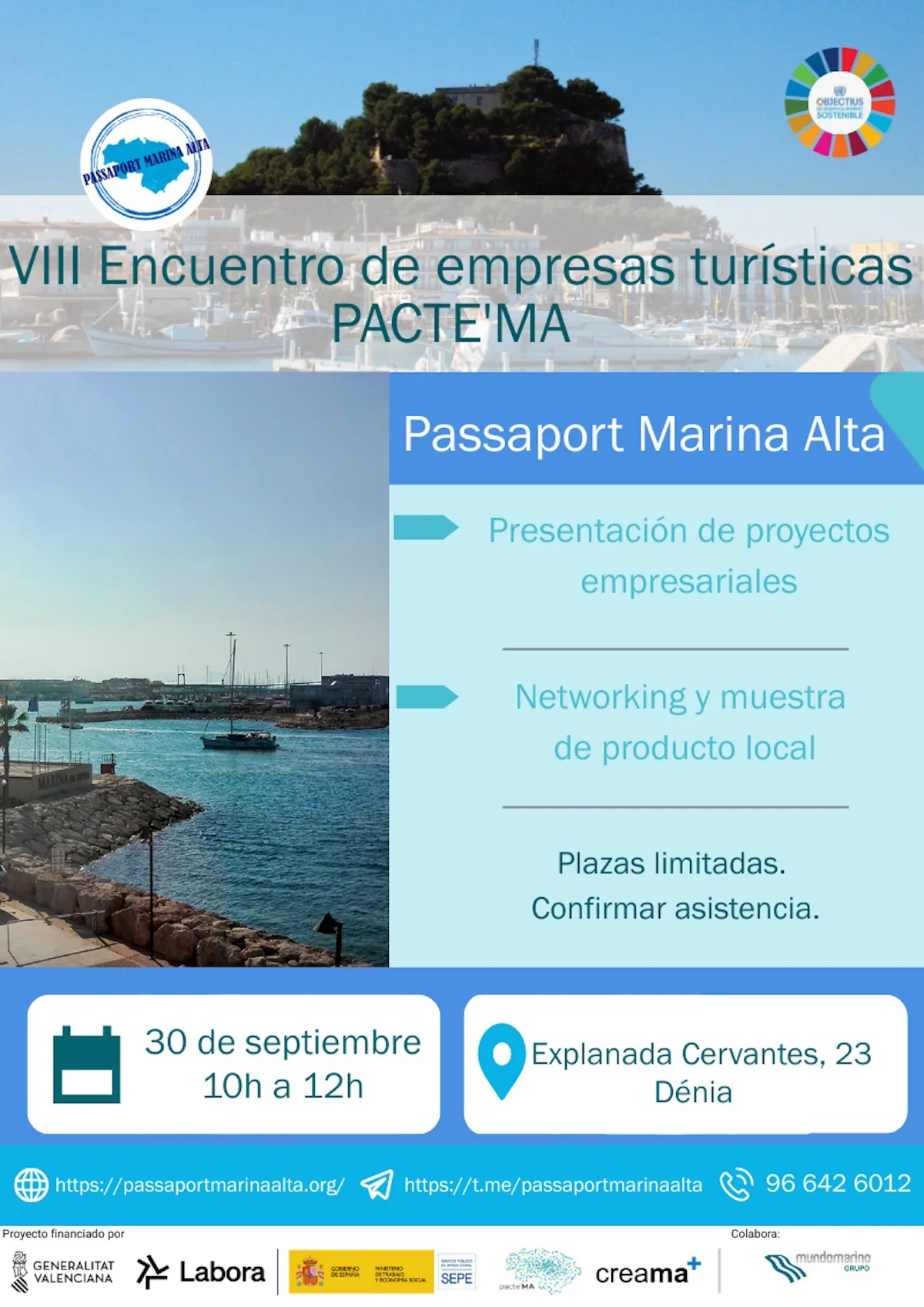 Dénia acoge la VIII edición de los Encuentros de Empresas Turísticas PACTE’MA