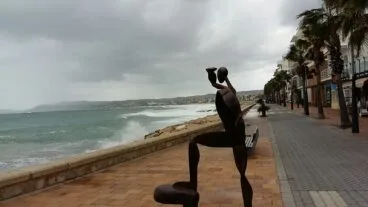 dia nublado en xabia