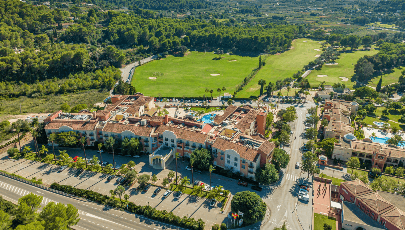 Espectaculares vistas del Hotel Marriott La Sella en Dénia
