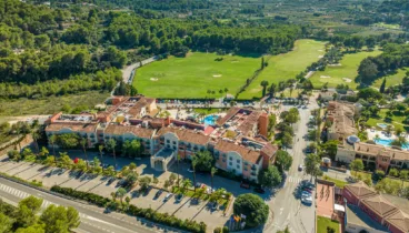 Espectaculares vistas del Hotel Marriott La Sella en Dénia