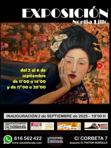 Exposición de Noelia Lillo en Calp