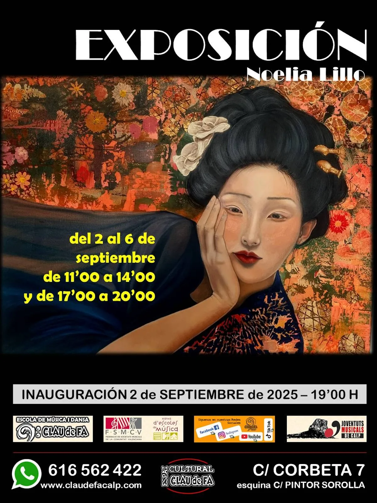 Exposición de Noelia Lillo en Calp