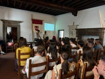 Jóvenes de Pedreguer en una ponencia del proyecto iCARE