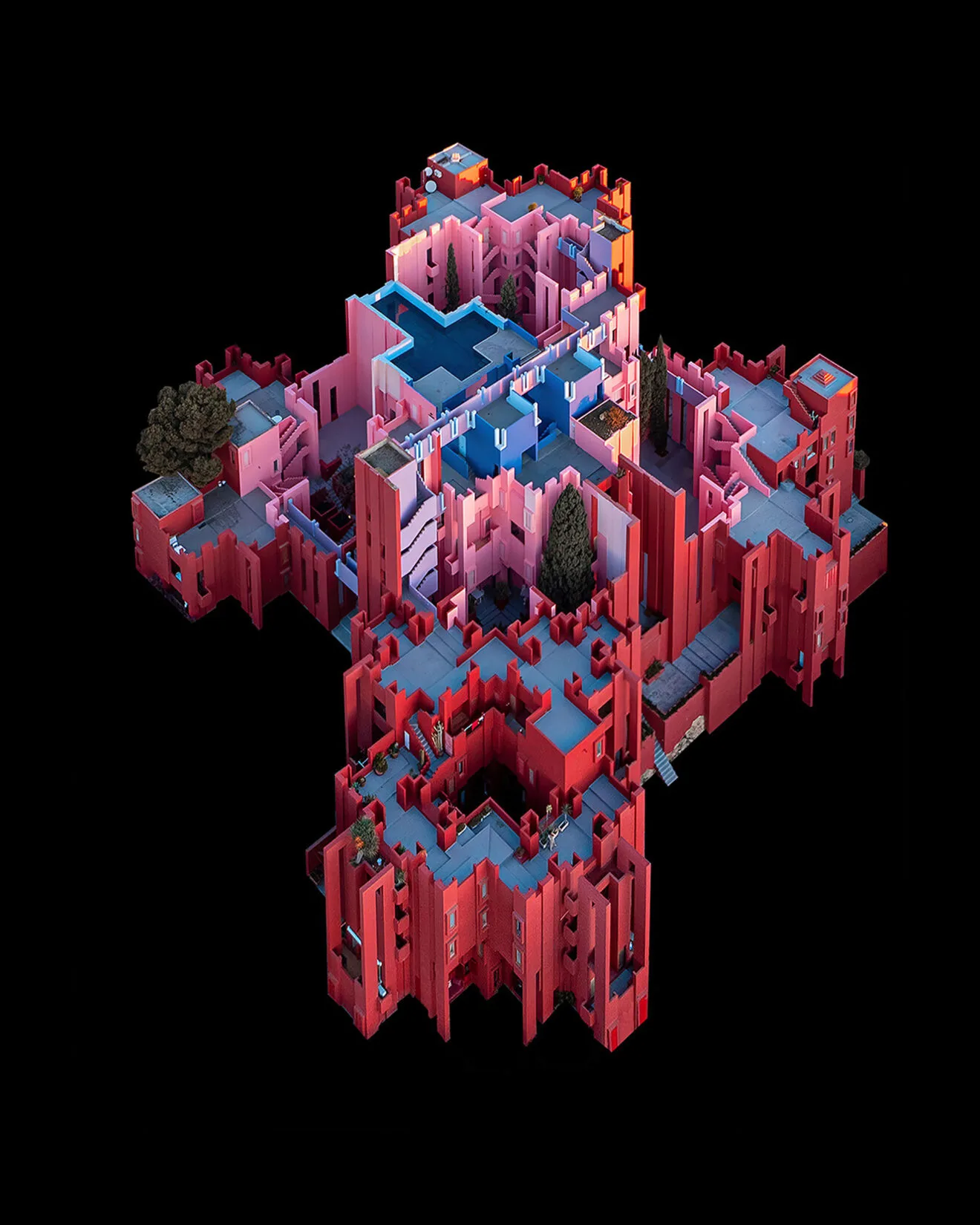 La Muralla Roja de Calp en 3D