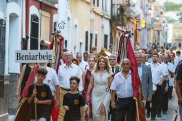 la unio musical beniarbeig en la trobada de bandes marina alta 2025