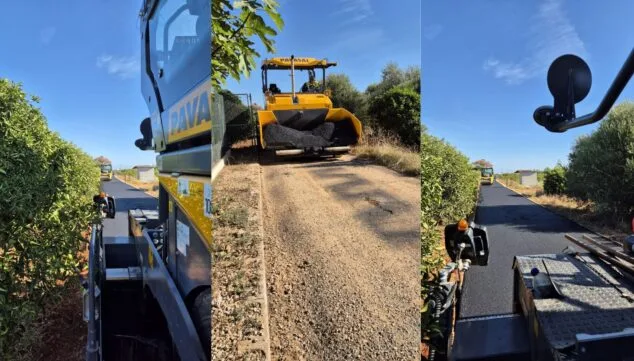 obras en el cami de la senda del pi