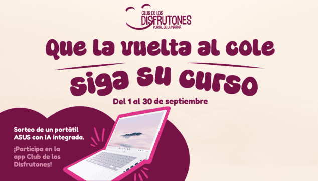 participa y gana un portatil para la vuelta a la rutina en portal de la marina