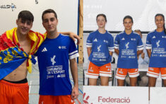 Ondara celebra el oro de Arnau Mas y la plata de Alma Contrí en el Campeonato de Europa Joven de pilota 5 participacion de arnau mas y alma contri en el campeonato de europa joven de pilota