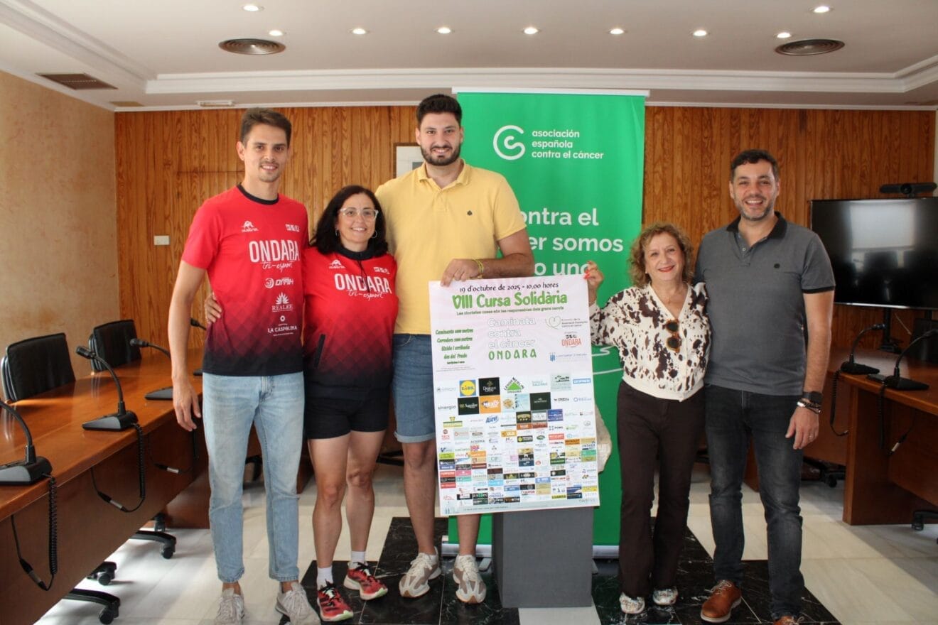Presentación de la Cursa Solidaria contra el Cáncer en Ondara