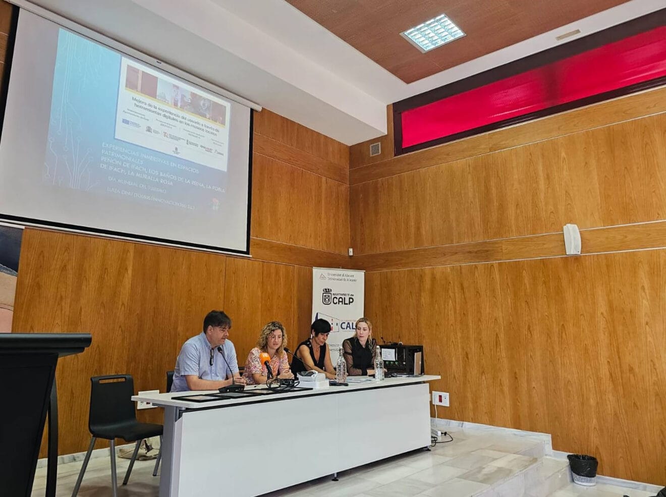 Presentación de la visita inmersiva a la Muralla Roja de Calp