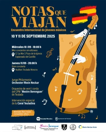 Programa de ‘Notas que Viajan’ en Teulada Moraira