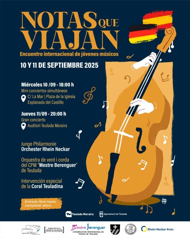 Imagen: Programa de ‘Notas que Viajan' en Teulada Moraira