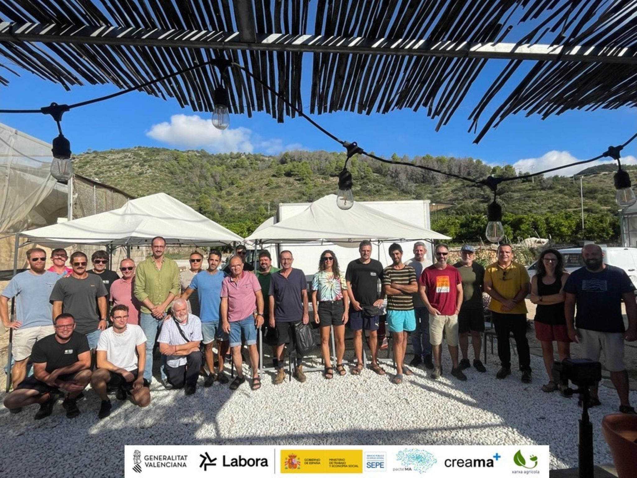 representantes de la marina alta del sector agrario en la jornada de debate