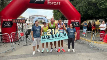 Zweite Ausgabe der 21K Marina Alta 2025 100