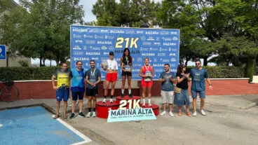 Zweite Ausgabe der 21K Marina Alta 2025 340