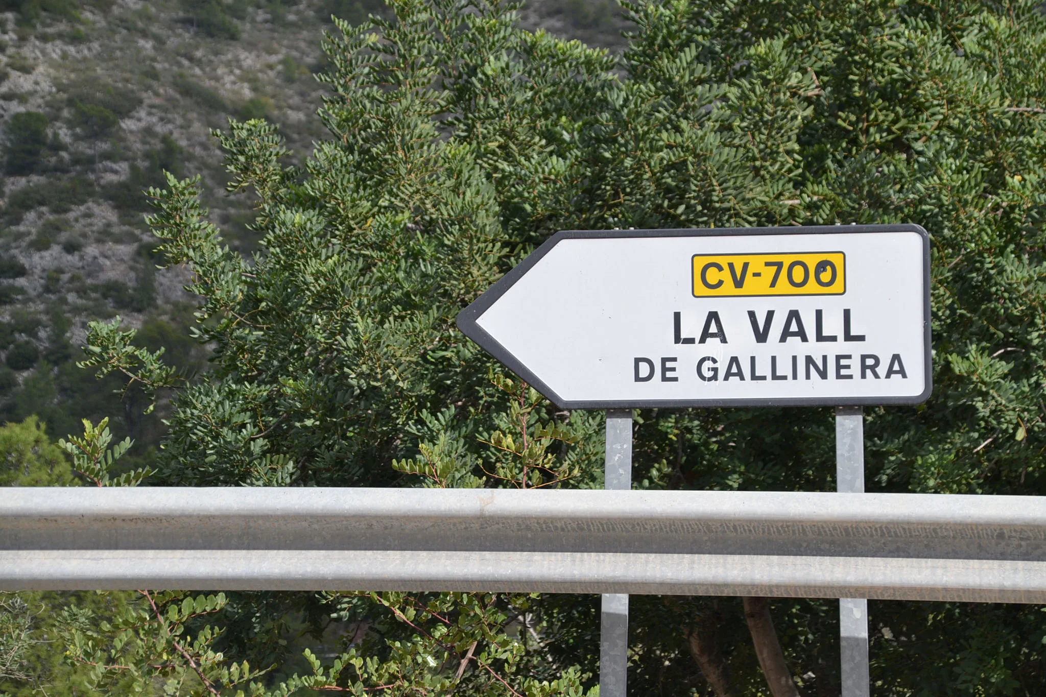 senal de la vall de gallinera archivo