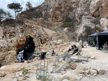 Drehort für „The Captive“ in der Moraig-Bucht in Benitatxell