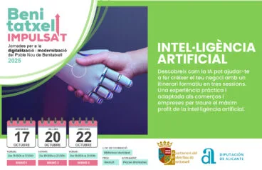 Taller sobre Inteligencia artificial de las Jornadas de digitalización y modernización ‘Benitatxell Impulsa’t’