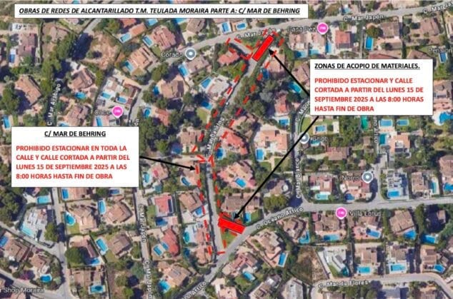 Imagen: Teulada inicia la renovación de su red de saneamiento en cuatro calles del municipio