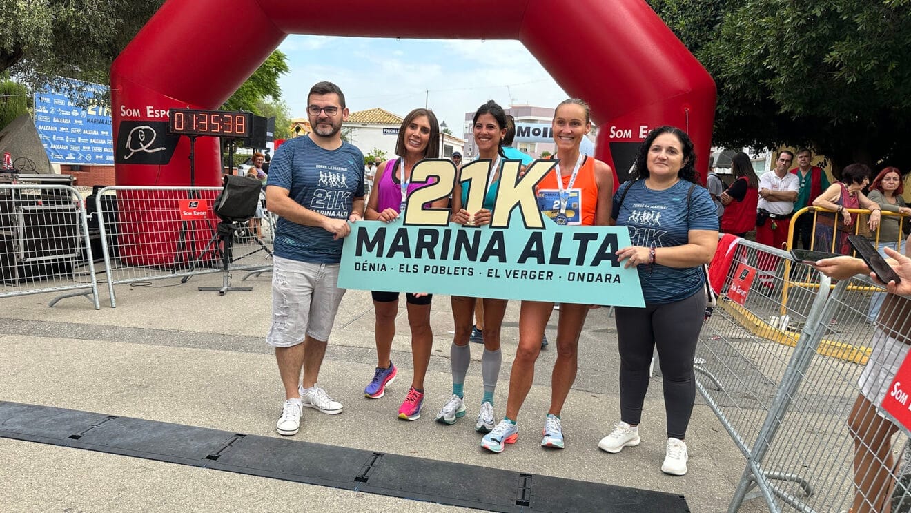 Drei Top-Athleten der II 21K Marina Alta 2025