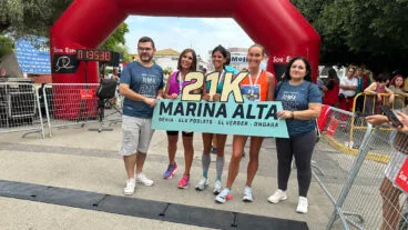 Drei Top-Athleten der II 21K Marina Alta 2025