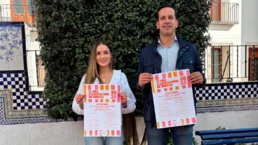 Virginia Perez, Stadträtin für Bürgerbeteiligung und Arturo Poquet, Bürgermeister von Benissa