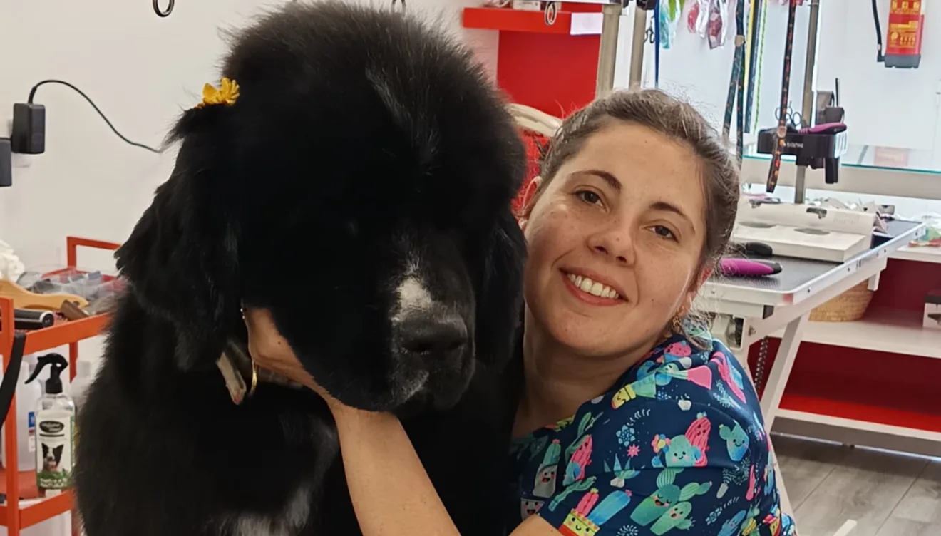 Auténtico cariño para los más peludos de la casa