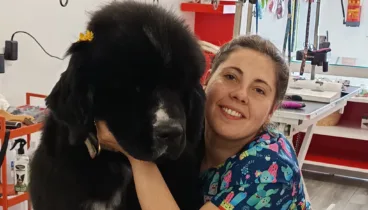 Auténtico cariño para los más peludos de la casa