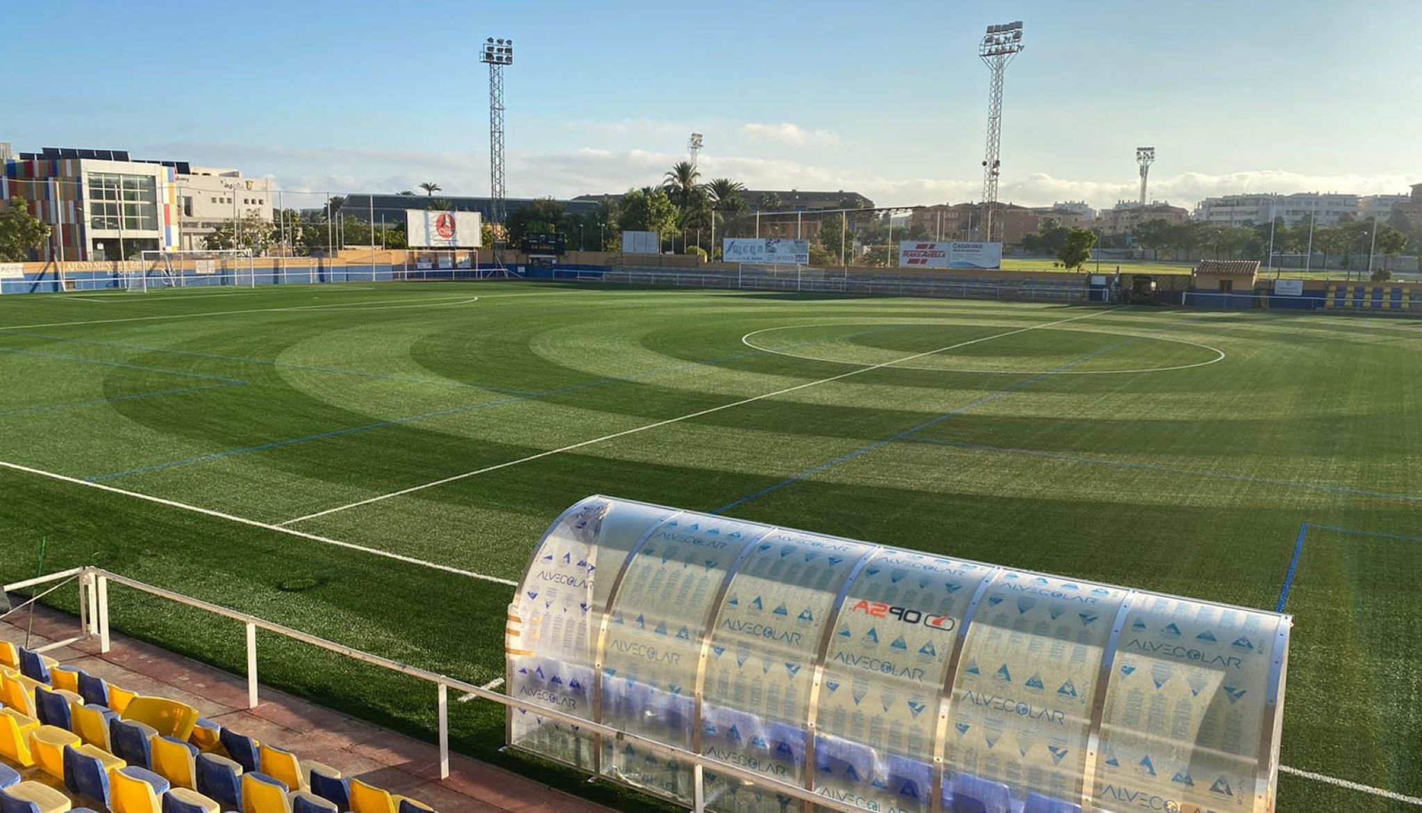 Suspendidos los partidos del sábado en la Marina Alta por alerta naranja 6 campo de futbol diego mena