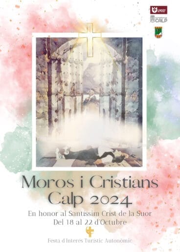 Cartel de Moros y Cristianos de Calp de 2024