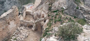 Castell de Benissili con trabajos de conservación 04