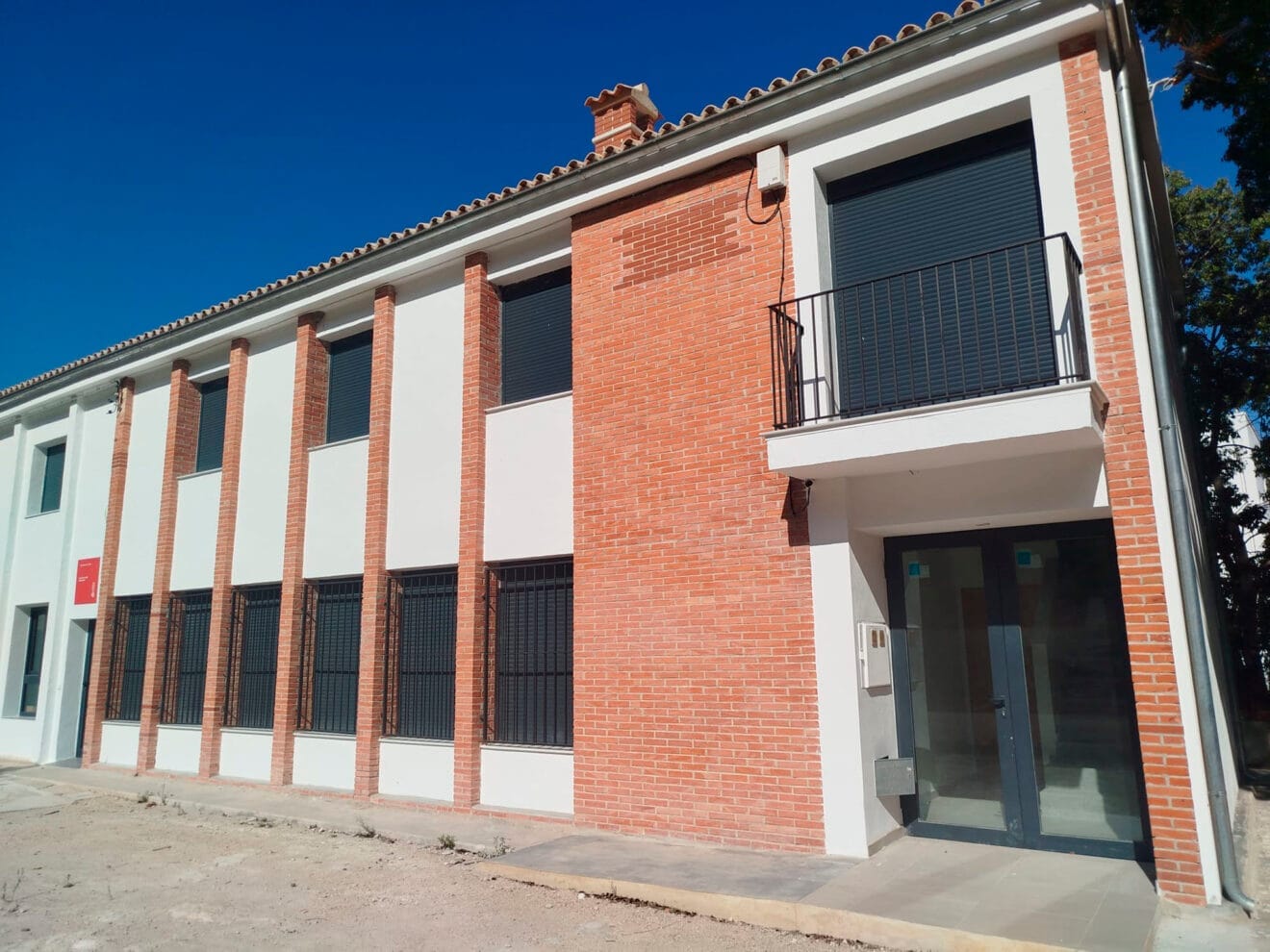 Centro Social de Benssivà, en la Vall de Gallinera