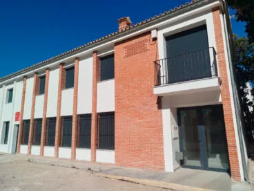 Centro Social de Benssivà, en la Vall de Gallinera