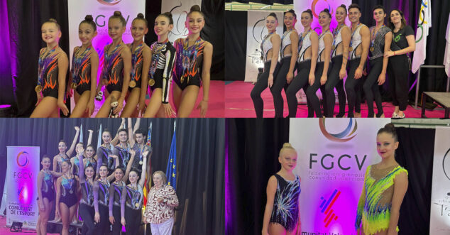 Las gimnastas del Club Gimnasia Calpe triunfan en Burjassot y Altea con una lluvia de medallas 2 Imagen: Club Gimnasia Calpe en Altea