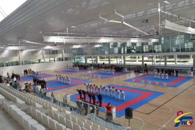 Más de 180 karatecas se darán cita este sábado en la jornada final de la Liga Autonómica de Karate en Benissa 2 Imagen: Competición de Karate