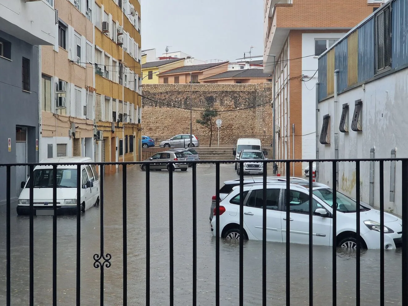 Dénia inundada por la lluvia (archivo)