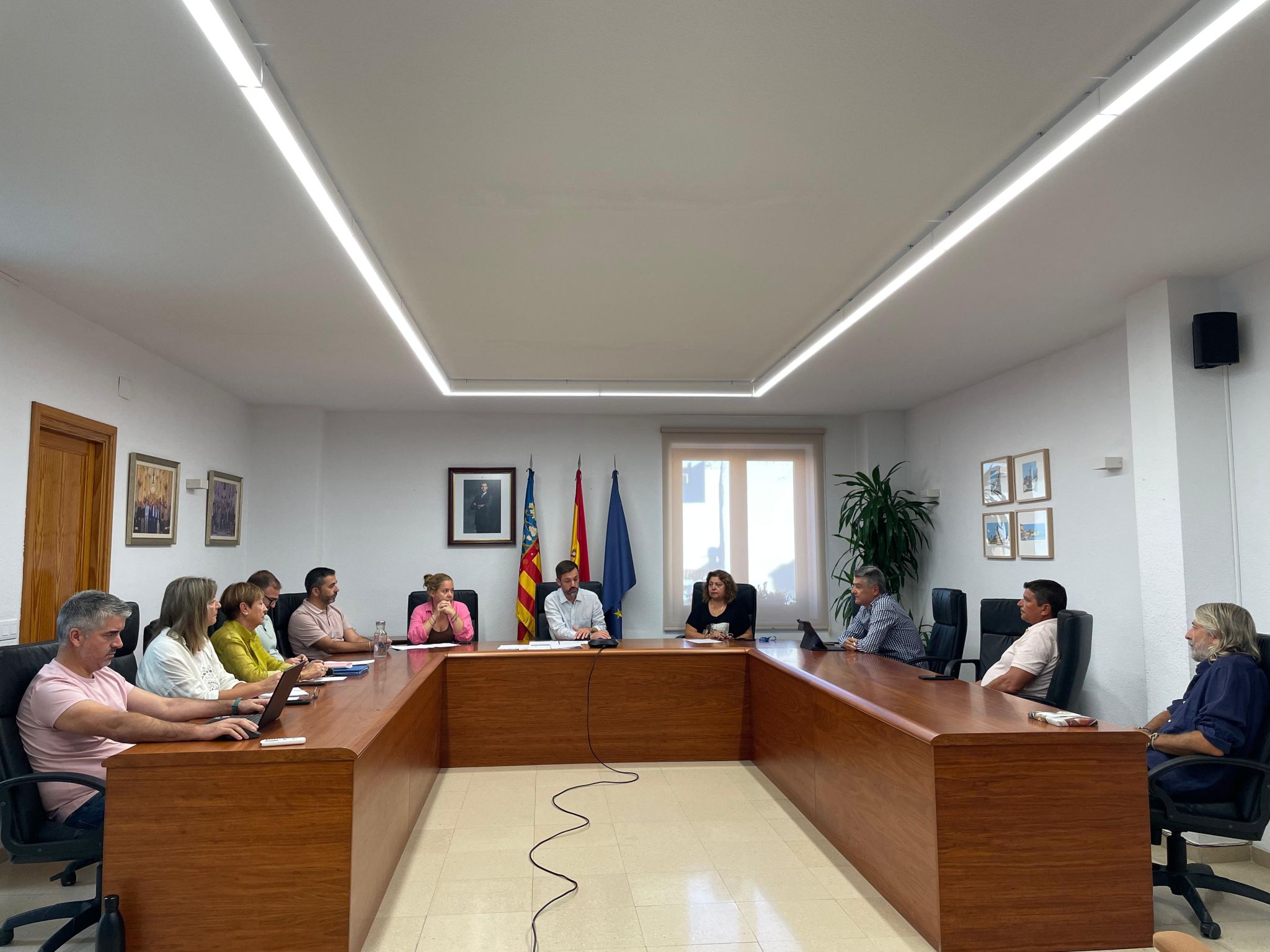 Benitatxell cierra filas para exigir a Diputación la circunvalación de la CV-740 8 el pleno de octubre de el poble nou de