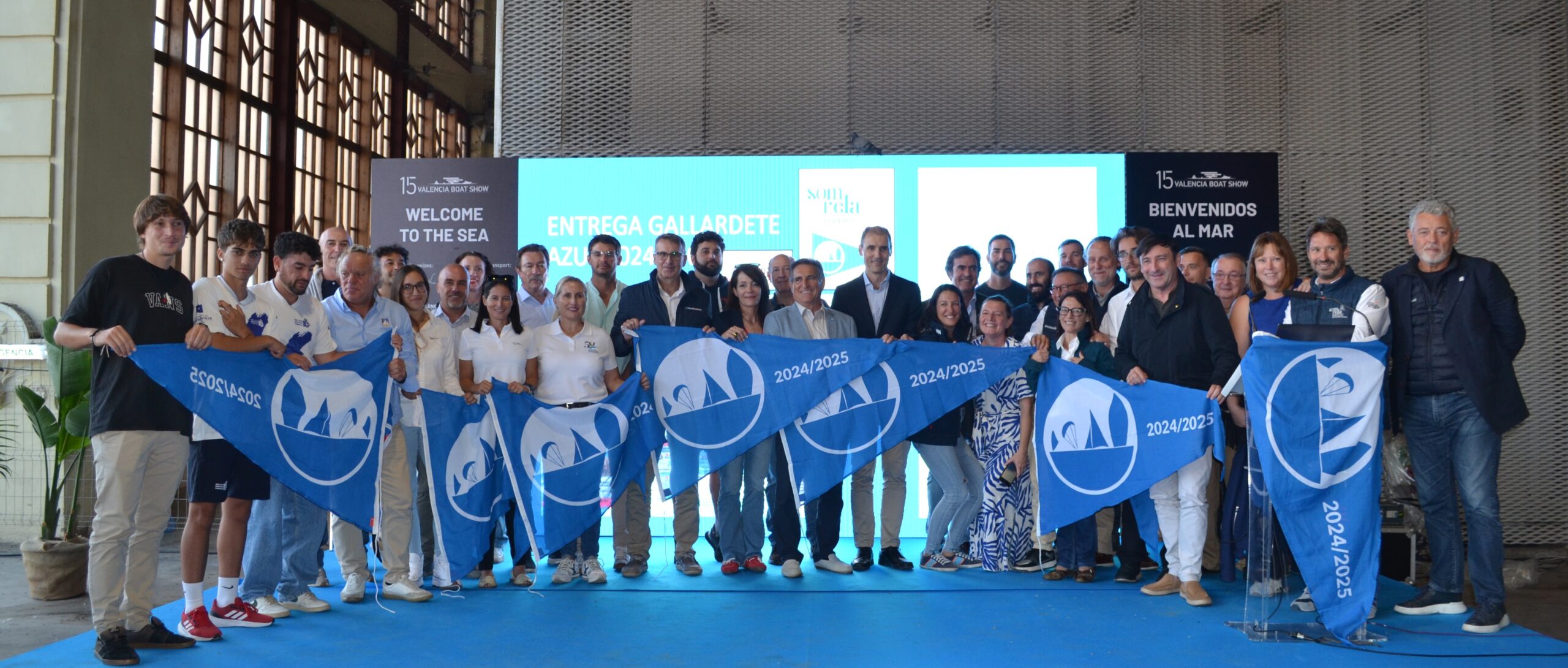 Cinco centros náuticos de la Marina Alta, entre los galardonados con el Gallardete Azul 2025 2 entrega gallardetes 2024 scaled