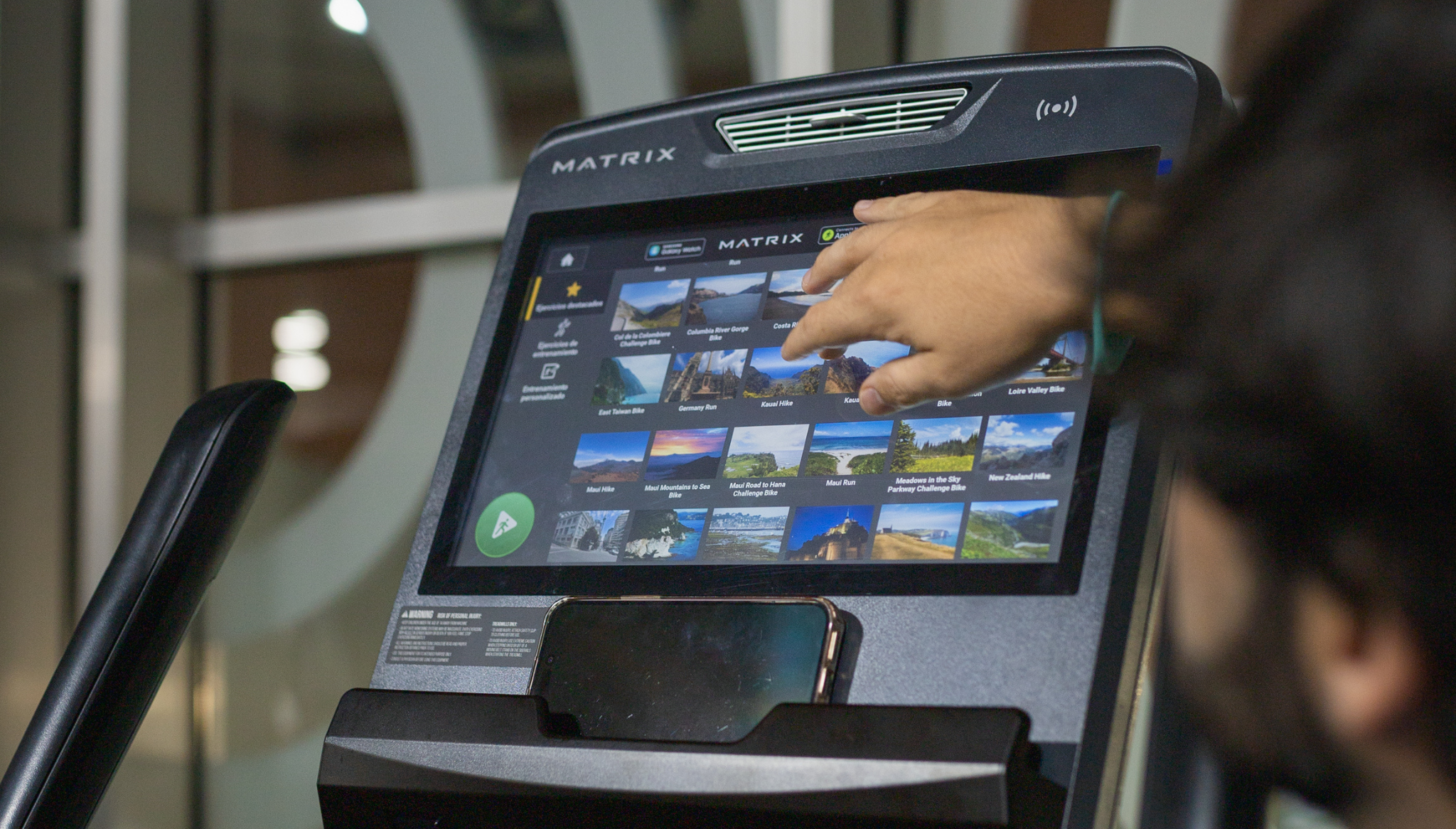 equipamiento de ultima generacion que garantiza entrenamientos seguros y eficaces