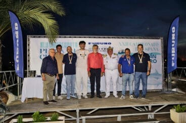 Equipo Bahía de Moraira en el XXII Campeonato de España de Curricán Costero en Moraira