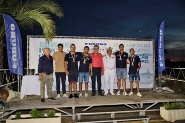 Equipo Llebeig en el XXII Campeonato de España de Curricán Costero en Moraira