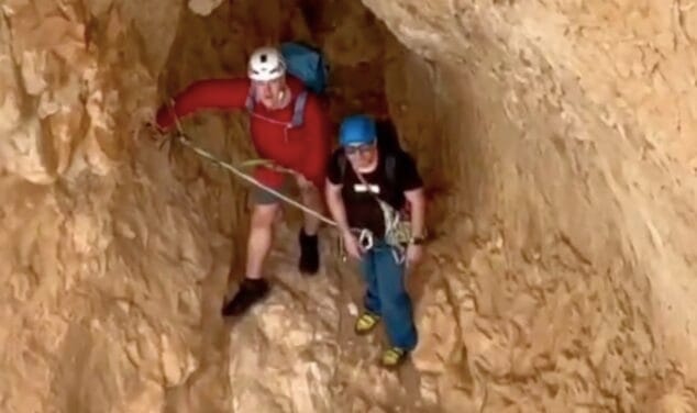 escaladores rescatados en calp