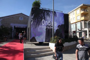 Exterior de la feria de comercio de Ondara